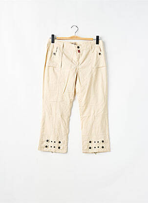 Pantalon trei sferturi bej BE YOU K femeie