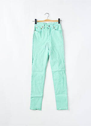 Blugi cu croială slim verde BONAVENTURE femeie