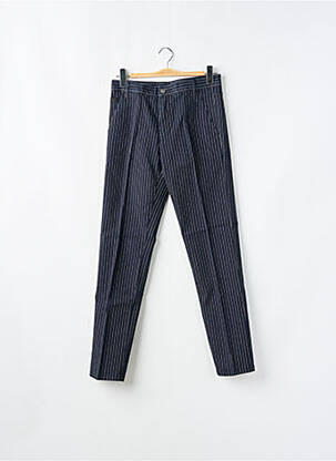 Pantalon slim țesătură poplin mărime normală albastru CHEAP MONDAY femeie