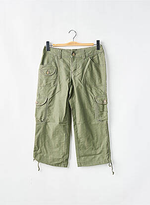 Pantalon trei sferturi verde ESPRIT femeie
