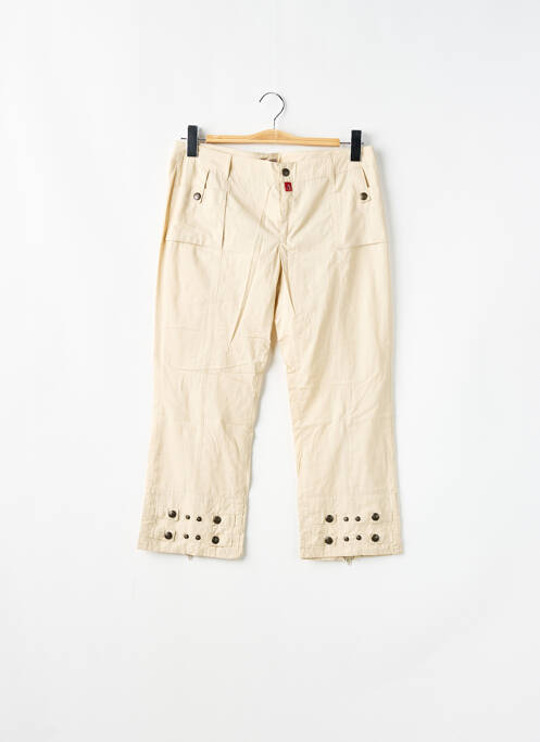 Pantalon trei sferturi bej BE YOU K femeie