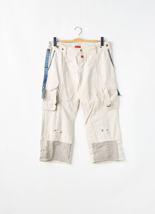 Pantalon trei sferturi bej BE YOU K femeie