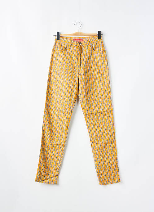 Pantalon slim galben BONAVENTURE femeie