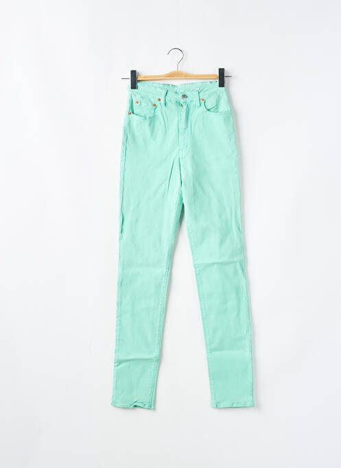 Blugi cu croială slim verde BONAVENTURE femeie