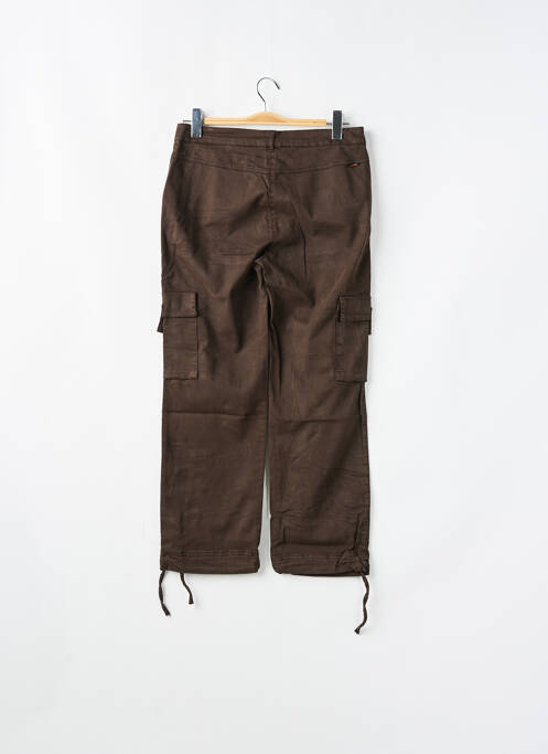 Pantalon cargo maro CHEYENNE femeie