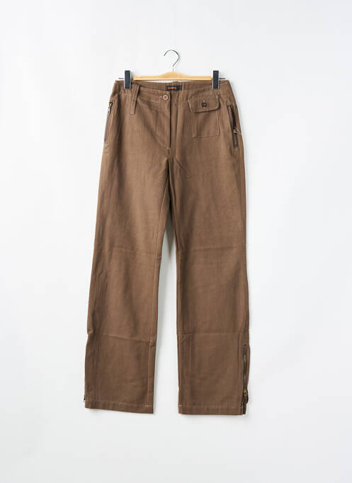 Pantalon drept maro CHEYENNE femeie