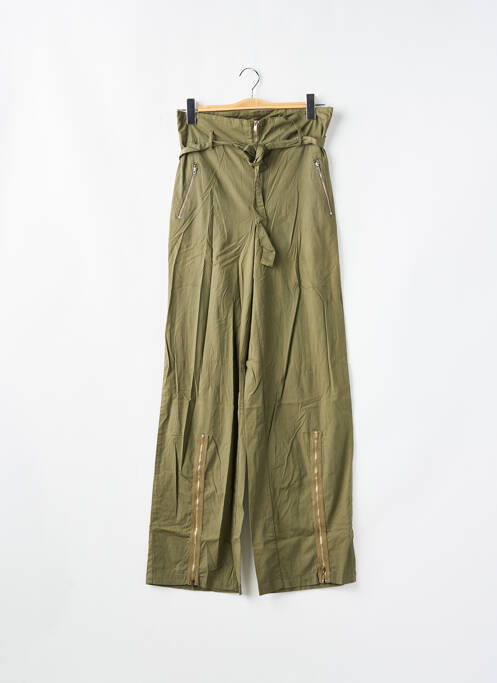 Pantalon drept verde CHEYENNE femeie