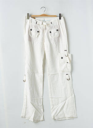 Pantalon drept alb FREEMAN T.PORTER femeie