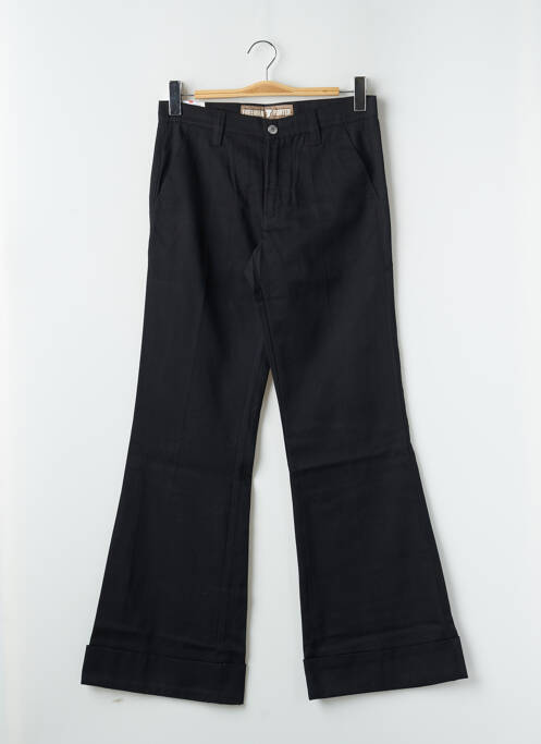 Pantalon evazat negru FREEMAN T.PORTER femeie