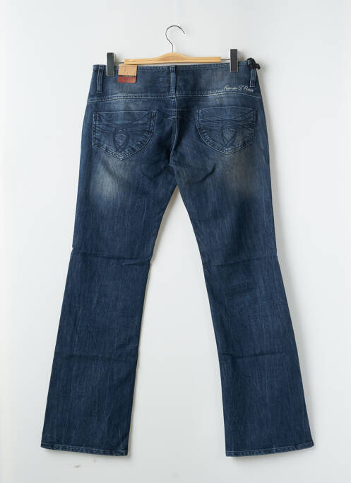 Blugi cu croială dreaptă albastru FREEMAN T.PORTER femeie