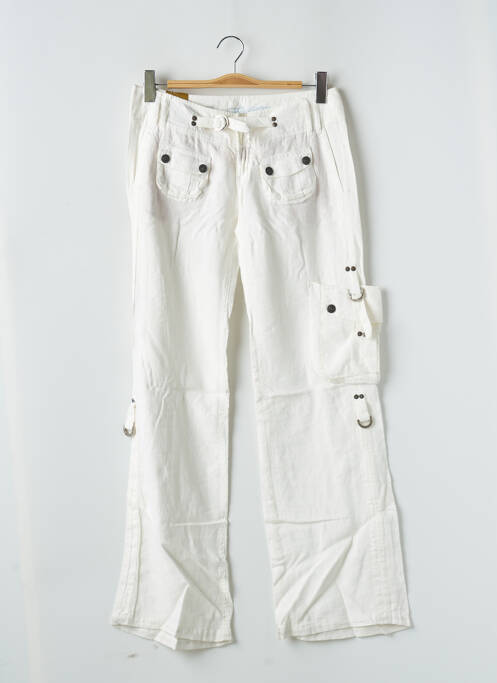 Pantalon drept alb FREEMAN T.PORTER femeie