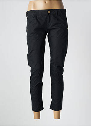 Pantalon 7/8 elasticitate talie joasă negru GUESS femeie