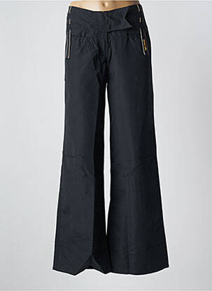 Pantalon evazat negru KANA BEACH femeie