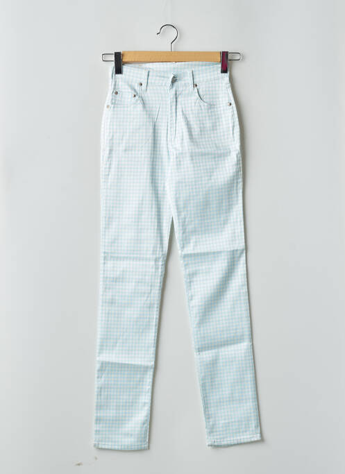 Pantalon slim albastru CIMARRON femeie