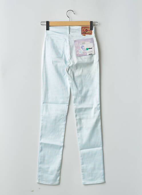 Pantalon slim albastru CIMARRON femeie