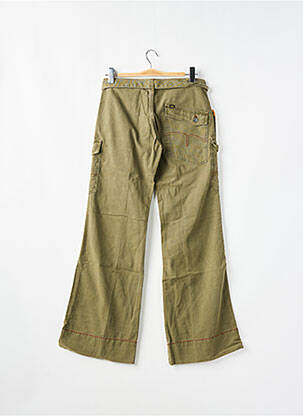 Pantalon cargo croială dreaptă talie joasă verde LOIS bărbat