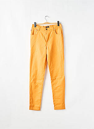 Blugi cu croială slim portocaliu MANLY femeie