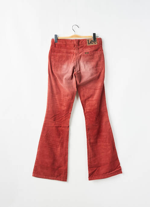 Pantalon evazat portocaliu LEE femeie