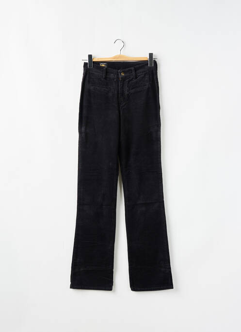 Pantalon drept negru LEE femeie