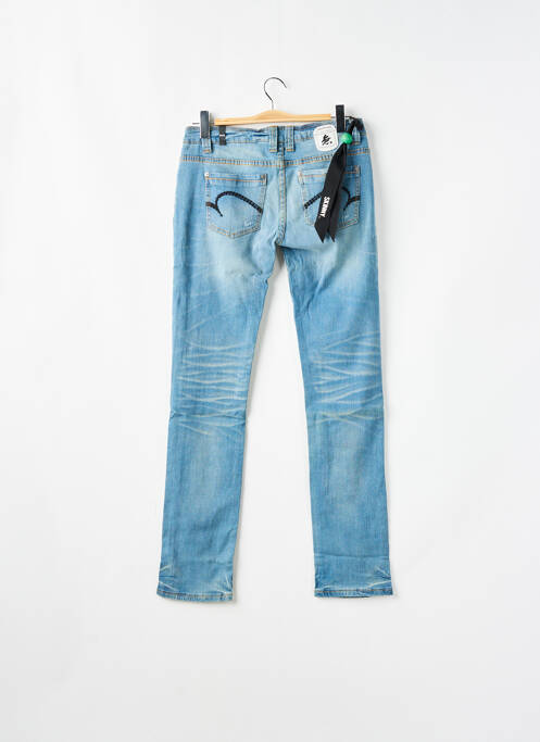 Blugi cu croială slim albastru ONE GREEN ELEPHANT femeie