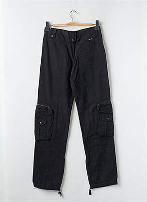 Pantalon cargo croială dreaptă mărime normală negru PHARD femeie