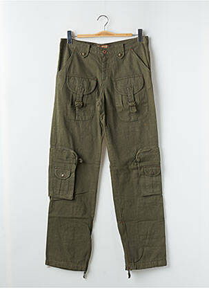 Pantalon cargo croială dreaptă mărime normală verde PHARD femeie