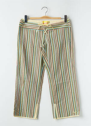 Pantalon trei sferturi galben ROXY femeie