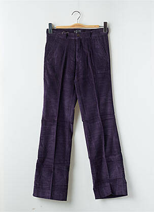 Pantalon drept violet RWD femeie