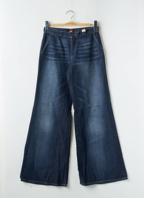 Blugi cu croială largă albastru RWD femeie