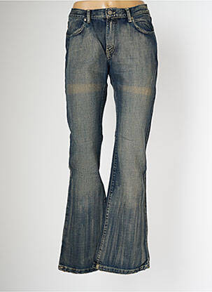 Blugi bootcut albastru SCHOOL RAG femeie