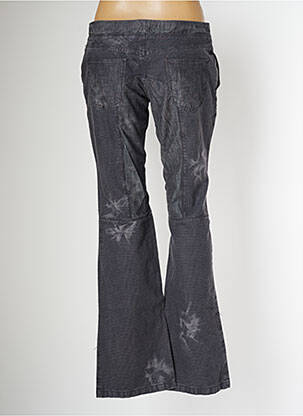 Pantalon evazat elasticitate talie joasă gri SCHOOL RAG femeie