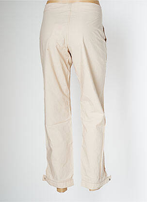 Pantalon 7/8 țesătură poplin mărime normală bej SCHOOL RAG femeie