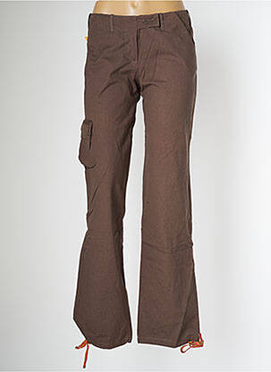 Pantalon cargo croială dreaptă mărime normală maro SESSUN femeie