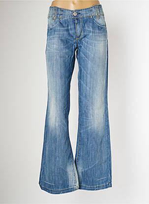 Blugi bootcut elasticitate talie joasă albastru TAKE TWO femeie
