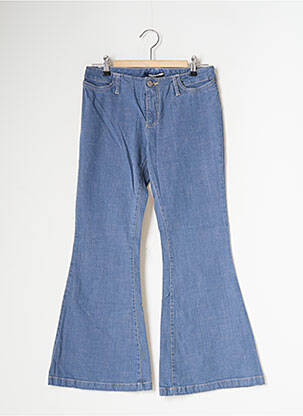 Blugi cu croială evazată albastru SCHOOL RAG femeie