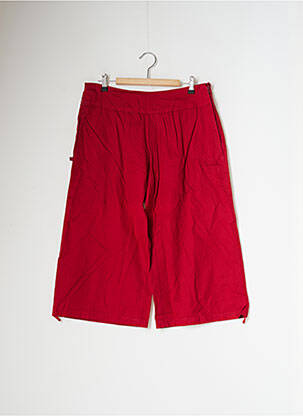 Pantalon trei sferturi roșu SESSUN femeie