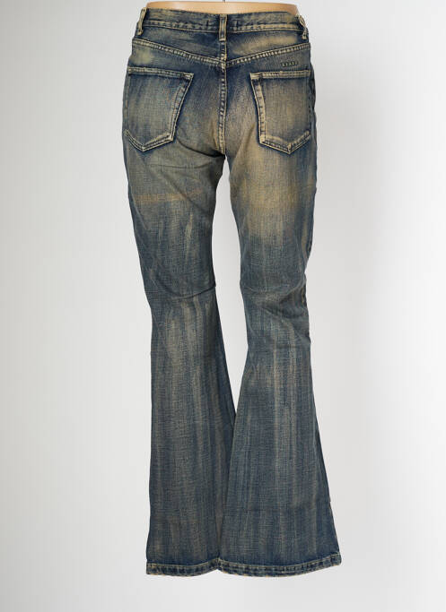 Blugi bootcut albastru SCHOOL RAG femeie