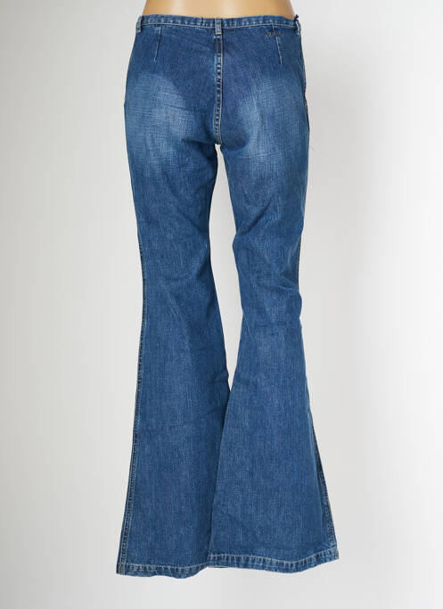 Blugi cu croială evazată albastru SCHOOL RAG femeie