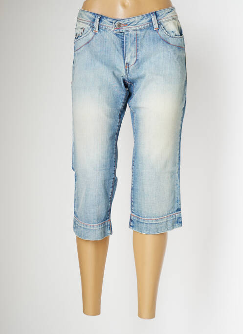 Pantalon trei sferturi albastru SCHOOL RAG femeie