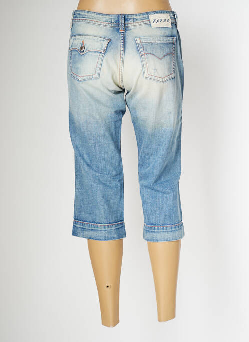 Pantalon trei sferturi albastru SCHOOL RAG femeie