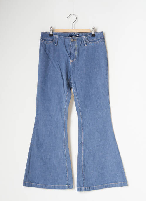 Blugi cu croială evazată albastru SCHOOL RAG femeie