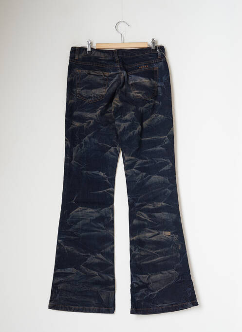 Blugi bootcut albastru SCHOOL RAG femeie