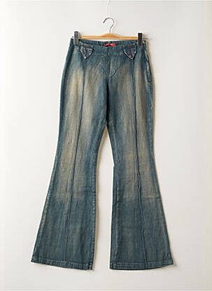 Blugi cu croială evazată albastru TEDDY SMITH femeie