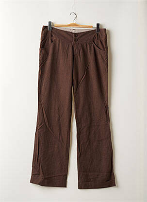 Pantalon drept maro TEDDY SMITH femeie