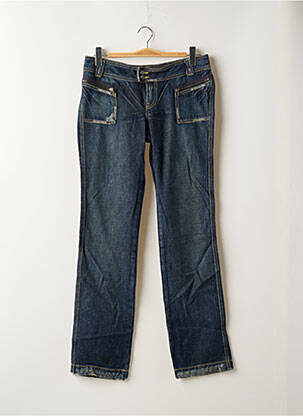 Blugi cu croială dreaptă albastru TEDDY SMITH femeie