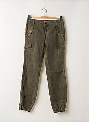 Pantalon drept verde TEDDY SMITH femeie