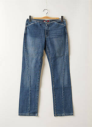 Blugi cu croială dreaptă albastru TEDDY SMITH femeie