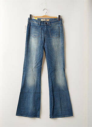 Blugi bootcut elasticitate talie joasă albastru WRANGLER femeie