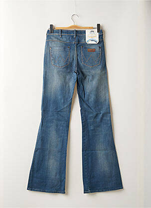 Blugi bootcut elasticitate talie joasă albastru WRANGLER femeie