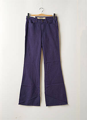 Pantalon evazat talie joasă talie joasă violet WRANGLER femeie